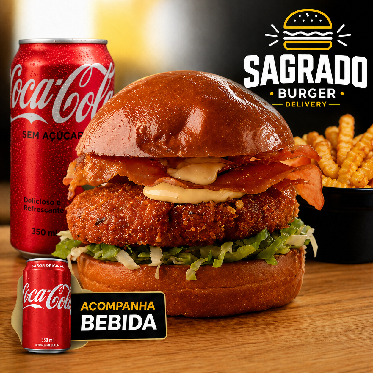 COMBO Classic Chicken + Coca + Fritas